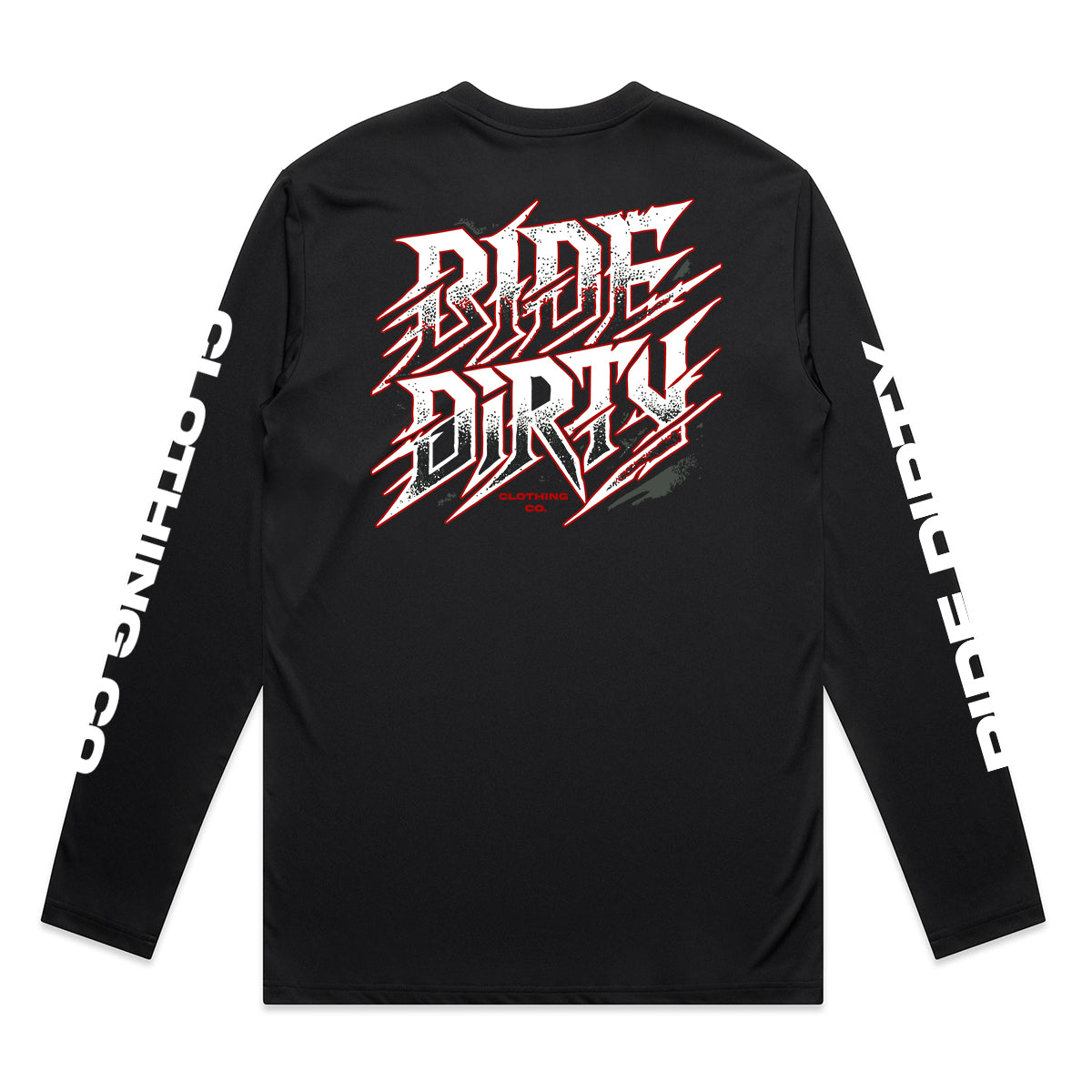 Grunge Long Sleeve Tech Tee