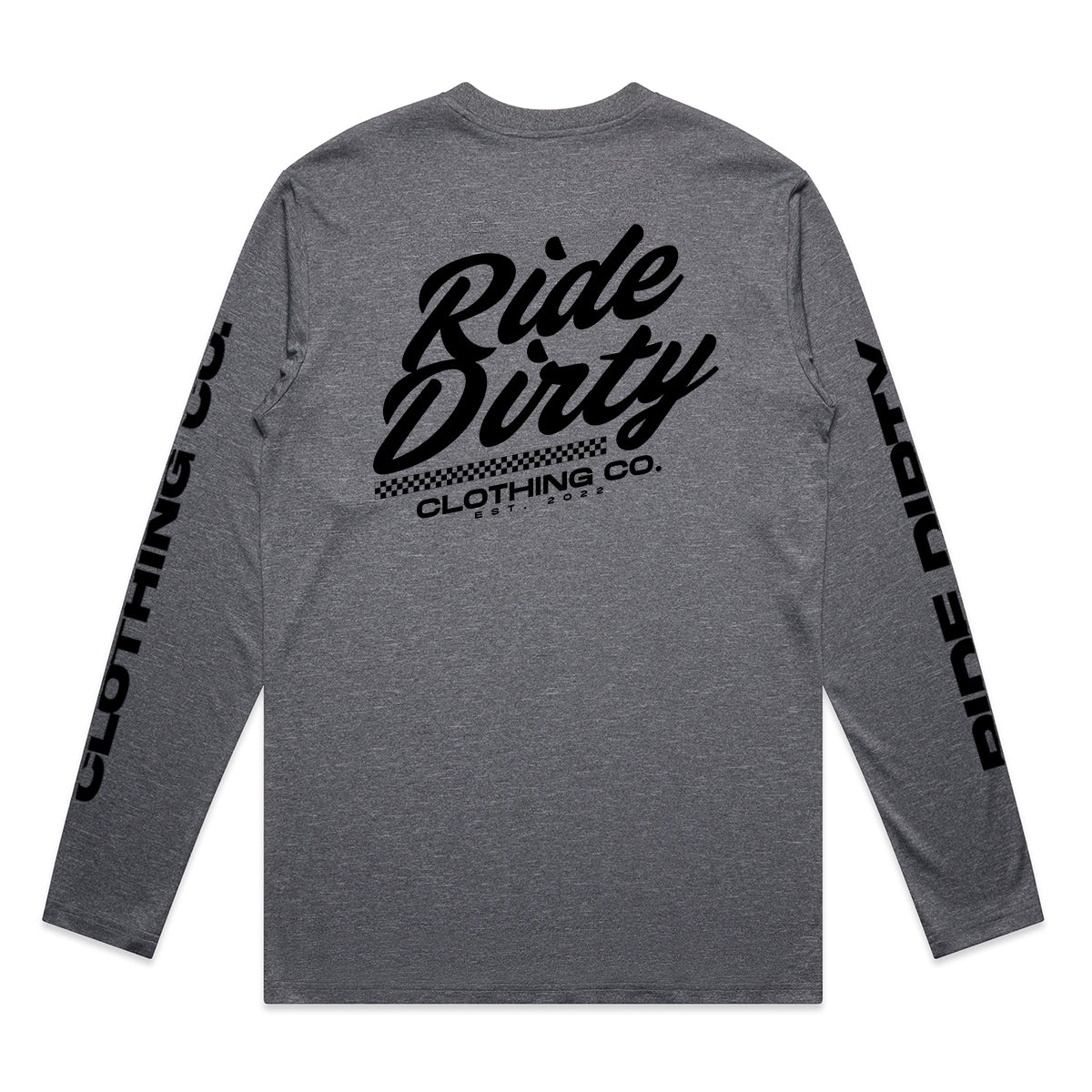 RD Cursive Long Sleeve Tech Tee