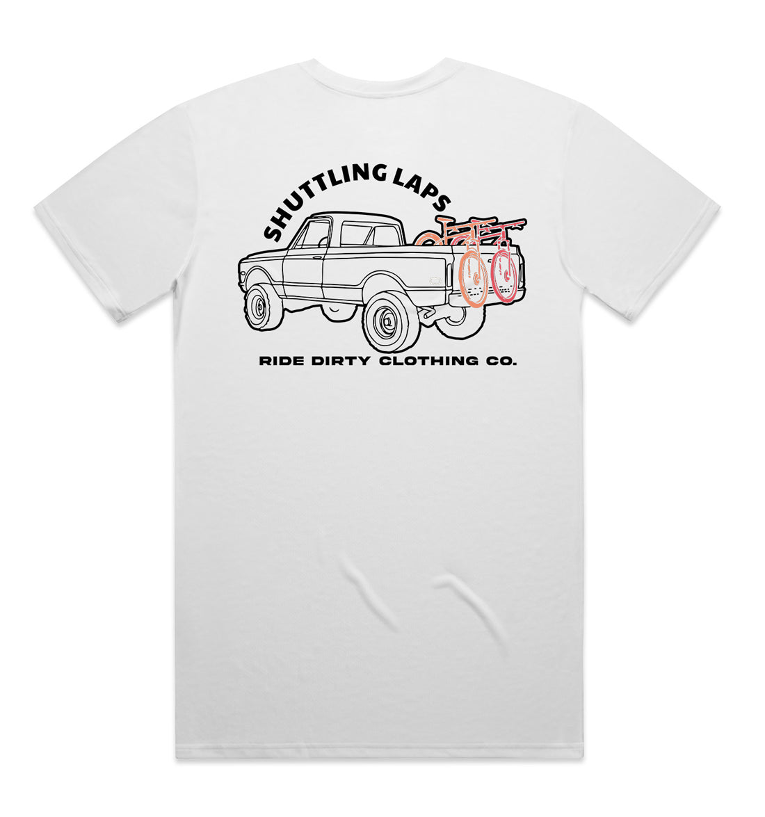 Shuttling Laps Tech Tee