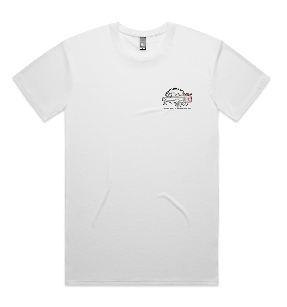 Shuttling Laps Tech Tee