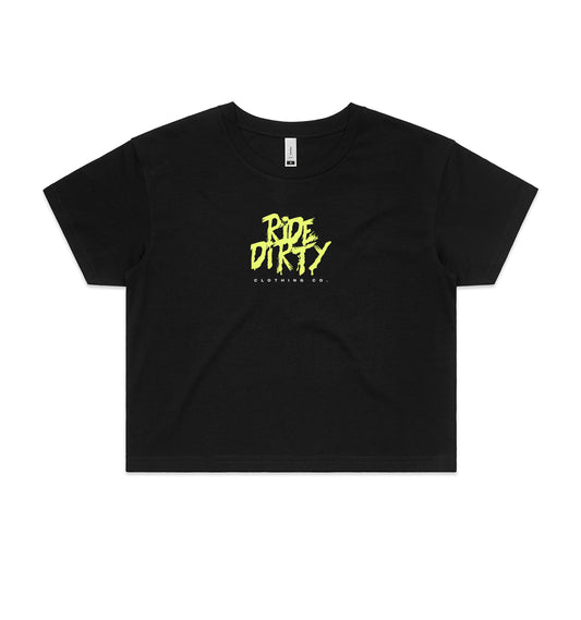 Paint Spray Crop Tee