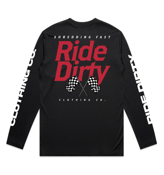 Finish Line Long Sleeve Tech Tees