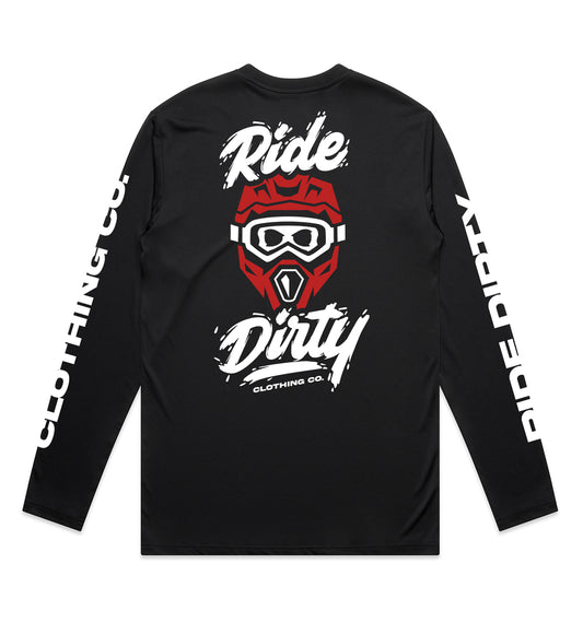 Helmet Rider Long Sleeve Tech Tee