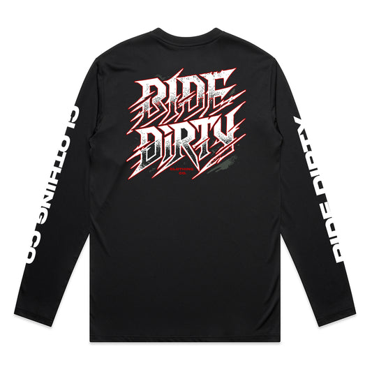 Grunge Long Sleeve Tech Tee